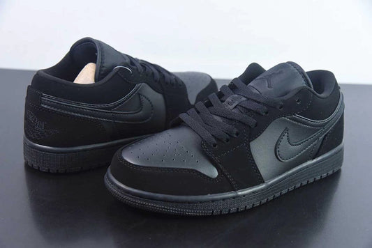 Air Jordan 1 Retro Low Triple Black by Air Jordan