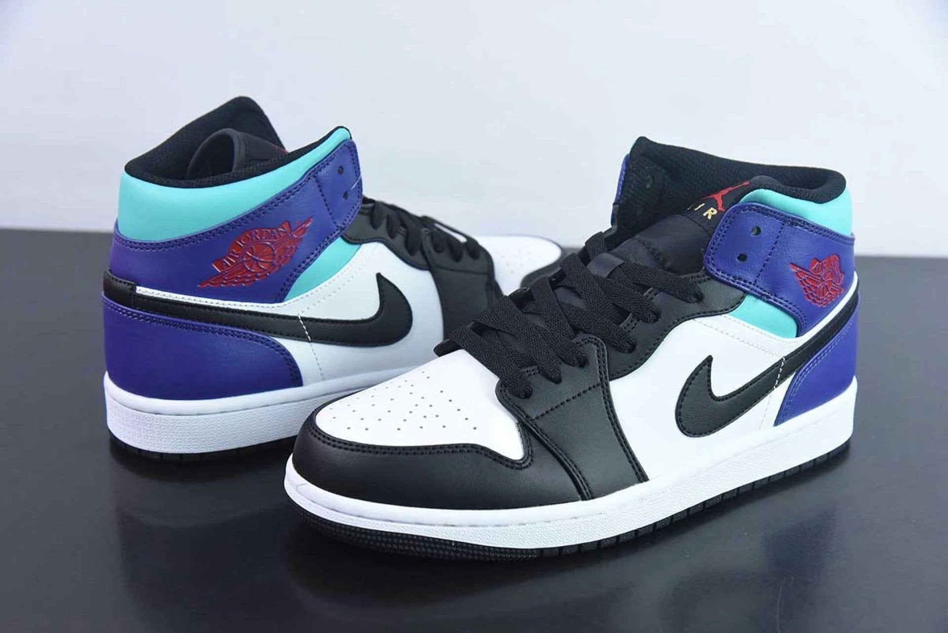 Air Jordan 1 Mid Court Purple Tropical Twist by Air Jordan
