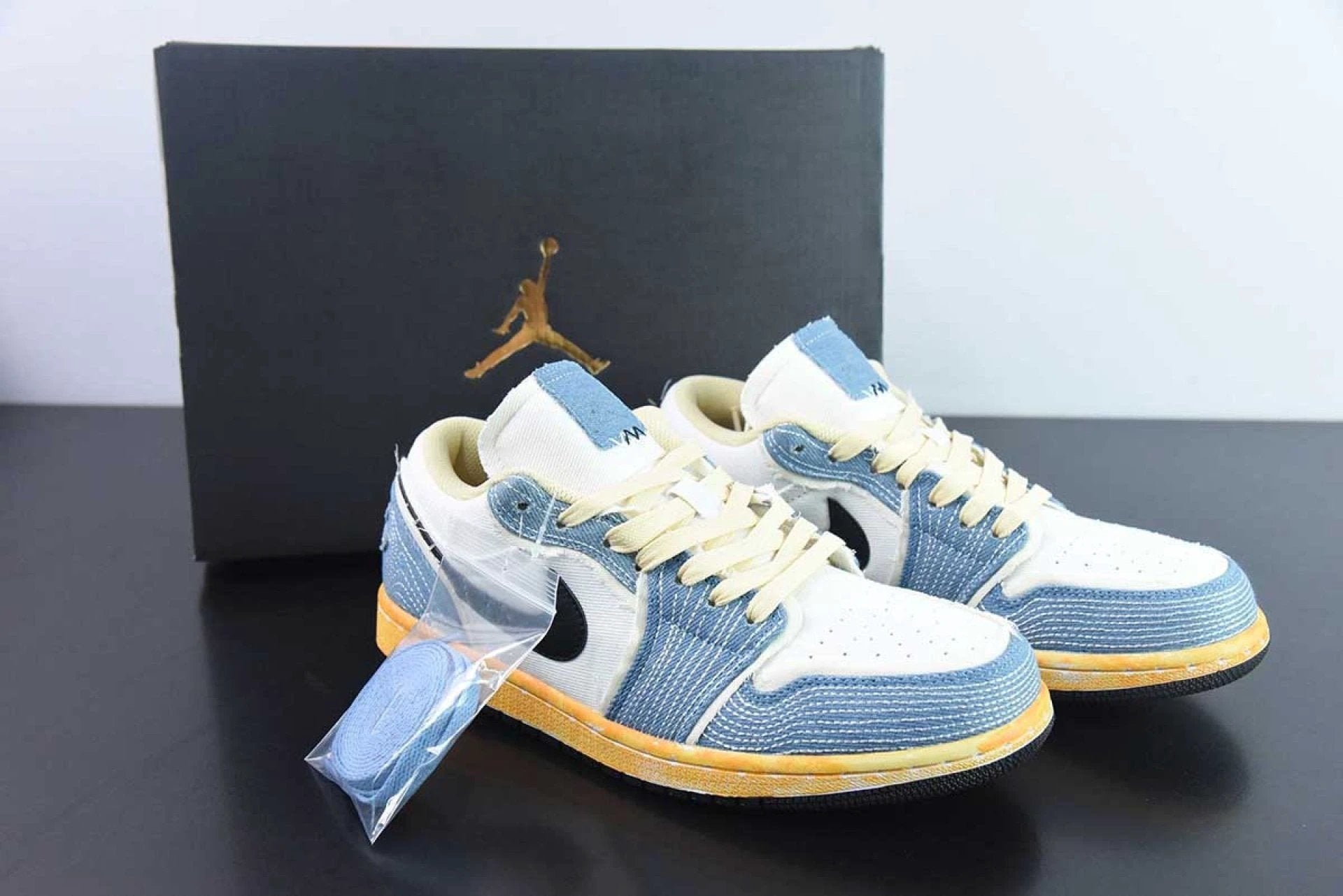 Air Jordan 1 Low SE WRMK Sashiko Denim by Air Jordan