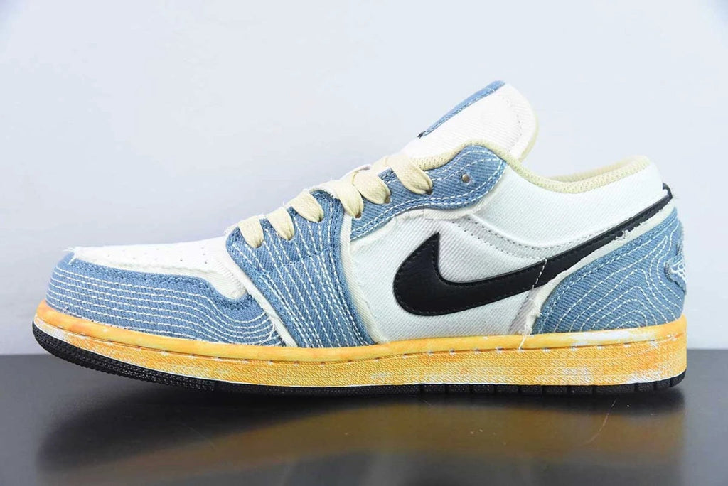 Air Jordan 1 Low SE WRMK Sashiko Denim by Air Jordan