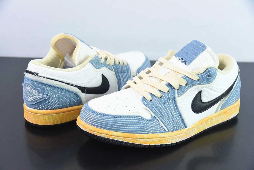 Air Jordan 1 Low SE WRMK Sashiko Denim by Air Jordan