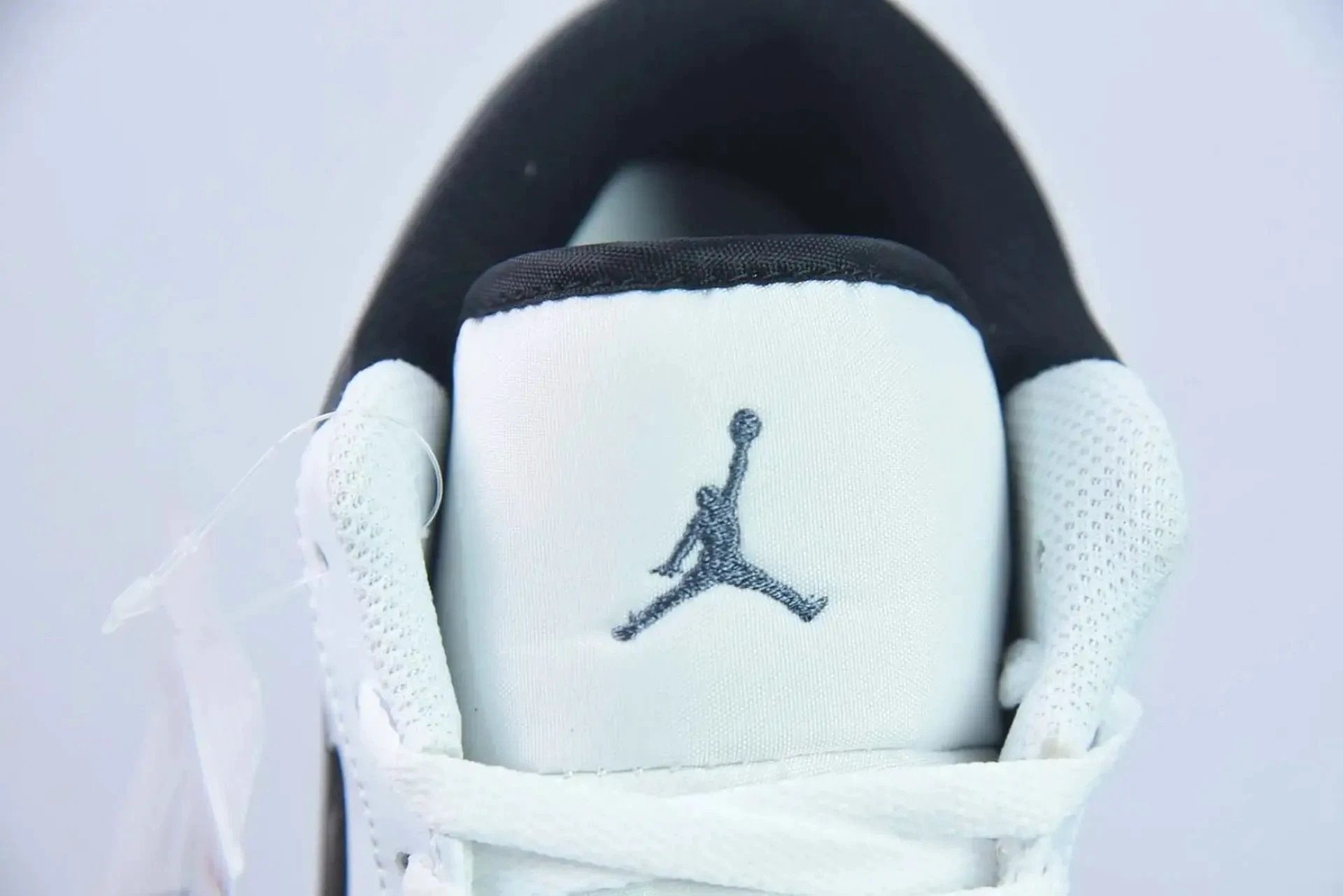 Air Jordan 1 Low White Black 553560-132 by Air Jordan
