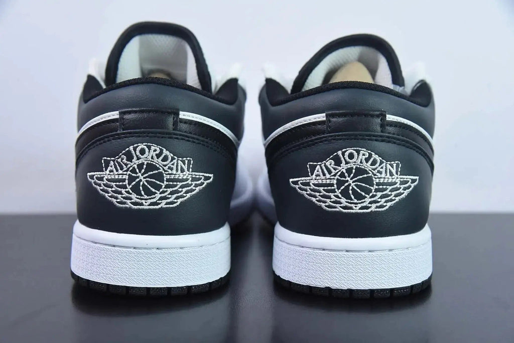 Air Jordan 1 Low White Black 553560-132 by Air Jordan