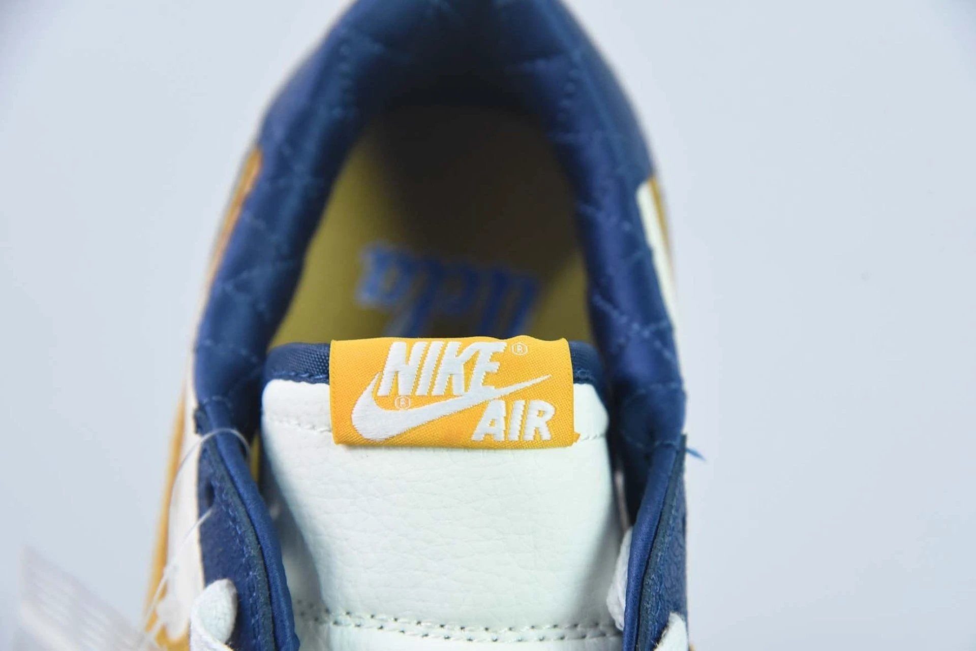Air Jordan 1 Low OG “Marquette” PE Navy Blue White by Air Jordan