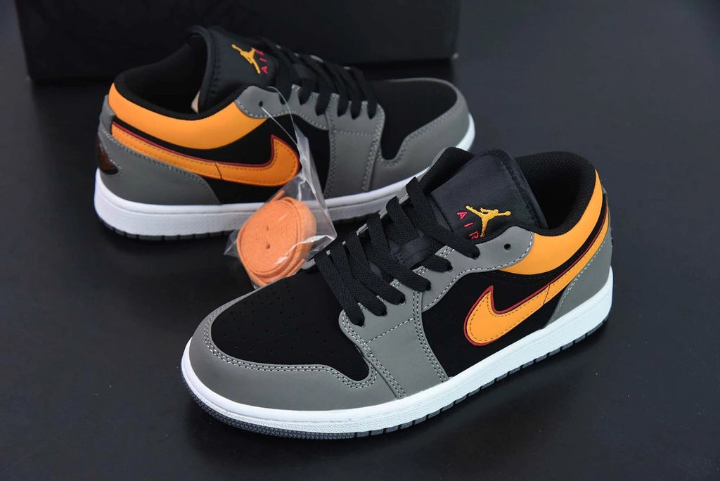 Air Jordan 1 Low SE Light Graphite Vivid Orange by Air Jordan