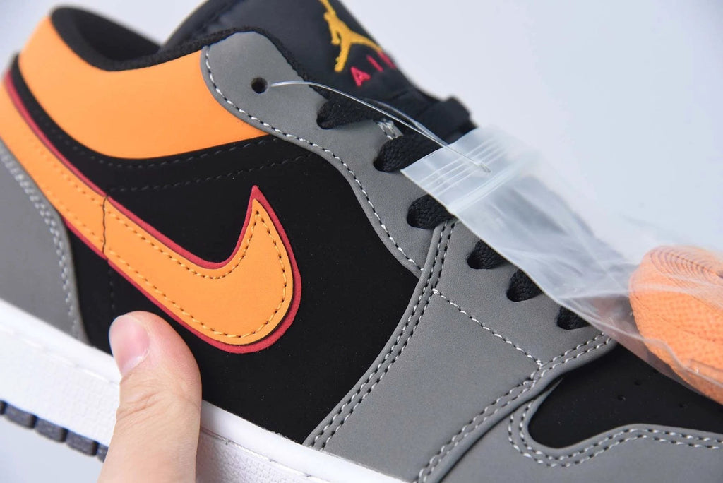 Air Jordan 1 Low SE Light Graphite Vivid Orange by Air Jordan