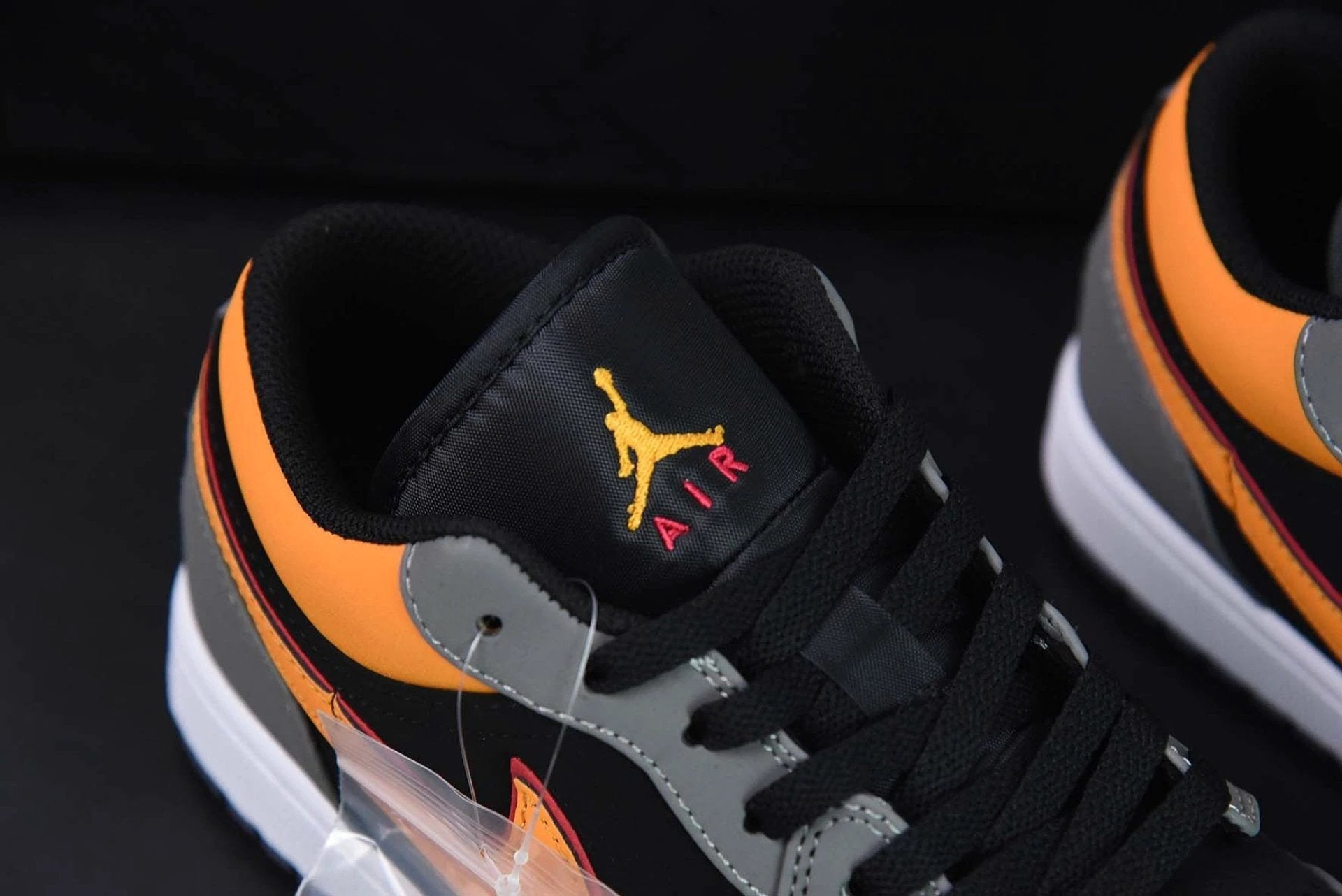 Air Jordan 1 Low SE Light Graphite Vivid Orange by Air Jordan