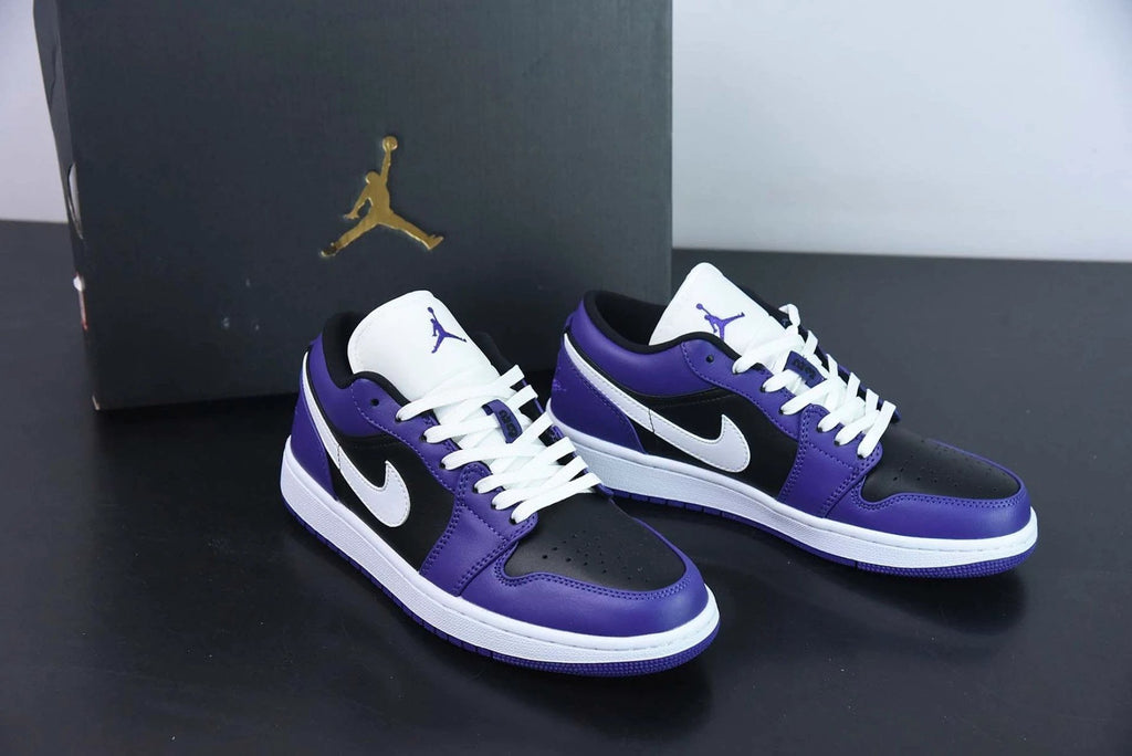 Air Jordan 1 Low Court Purple Black by Air Jordan