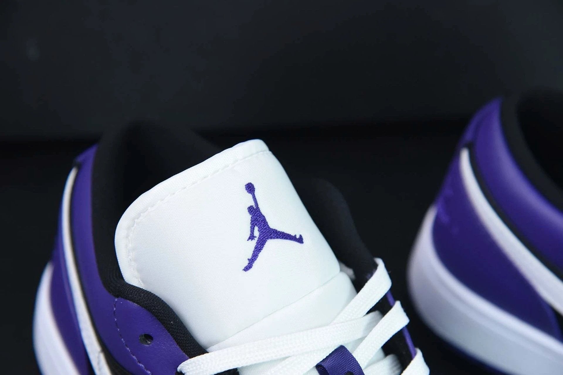 Air Jordan 1 Low Court Purple Black by Air Jordan