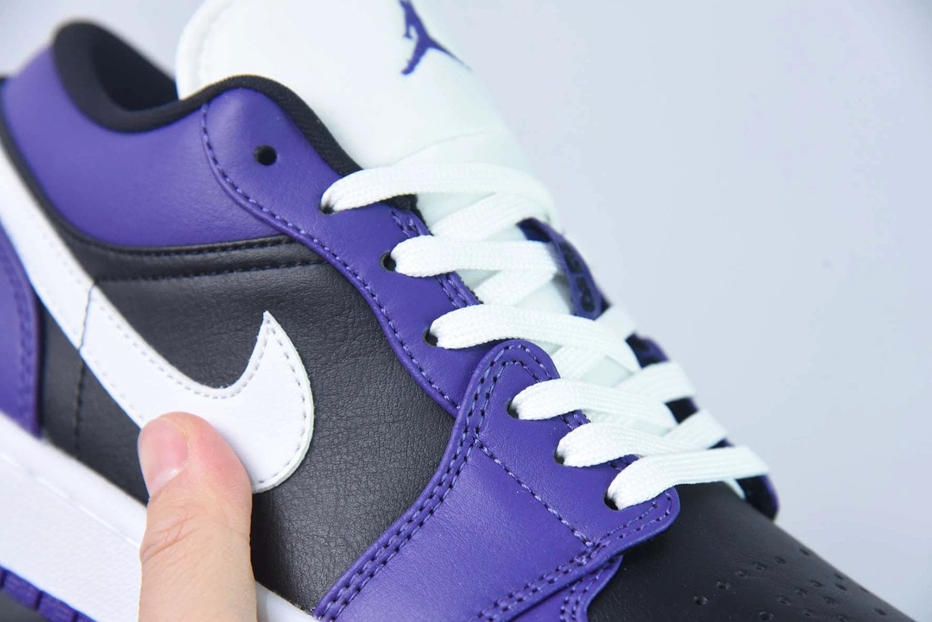 Air Jordan 1 Low Court Purple Black by Air Jordan