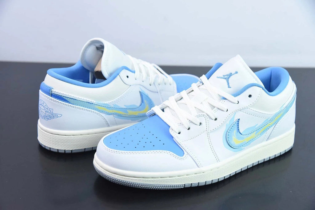 Air Jordan 1 Low “Born To Fly” Appears In University Blue by Air Jordan
