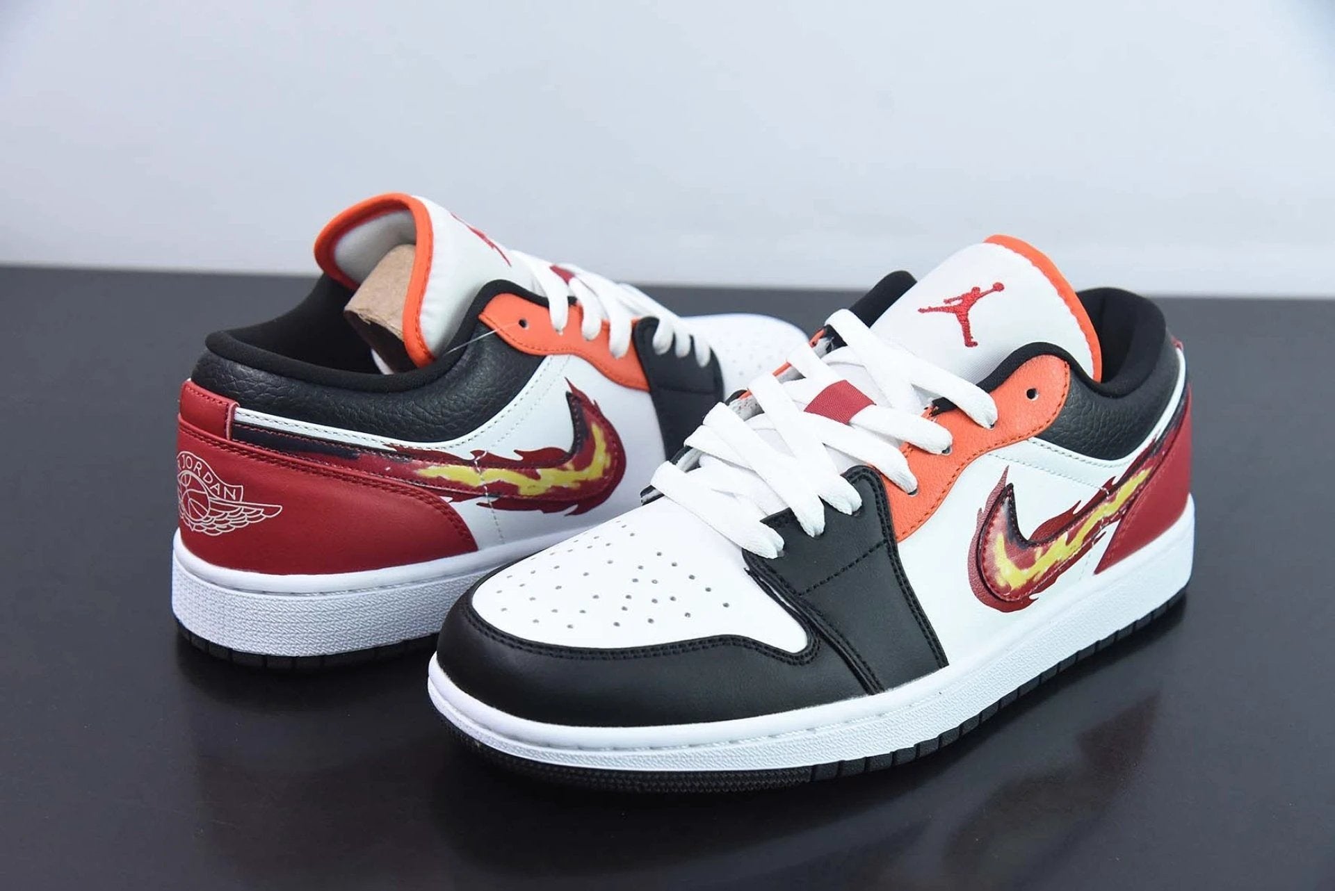 Air Jordan 1 Low GS Flaming Swoosh by Air Jordan