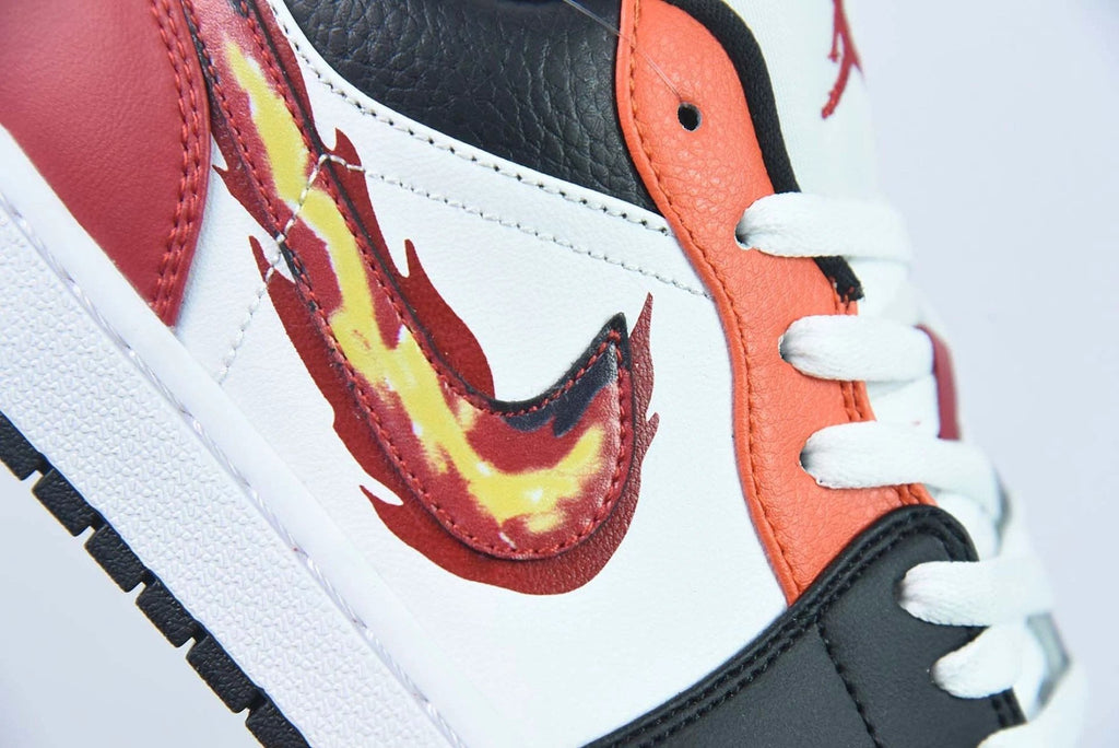 Air Jordan 1 Low GS Flaming Swoosh by Air Jordan