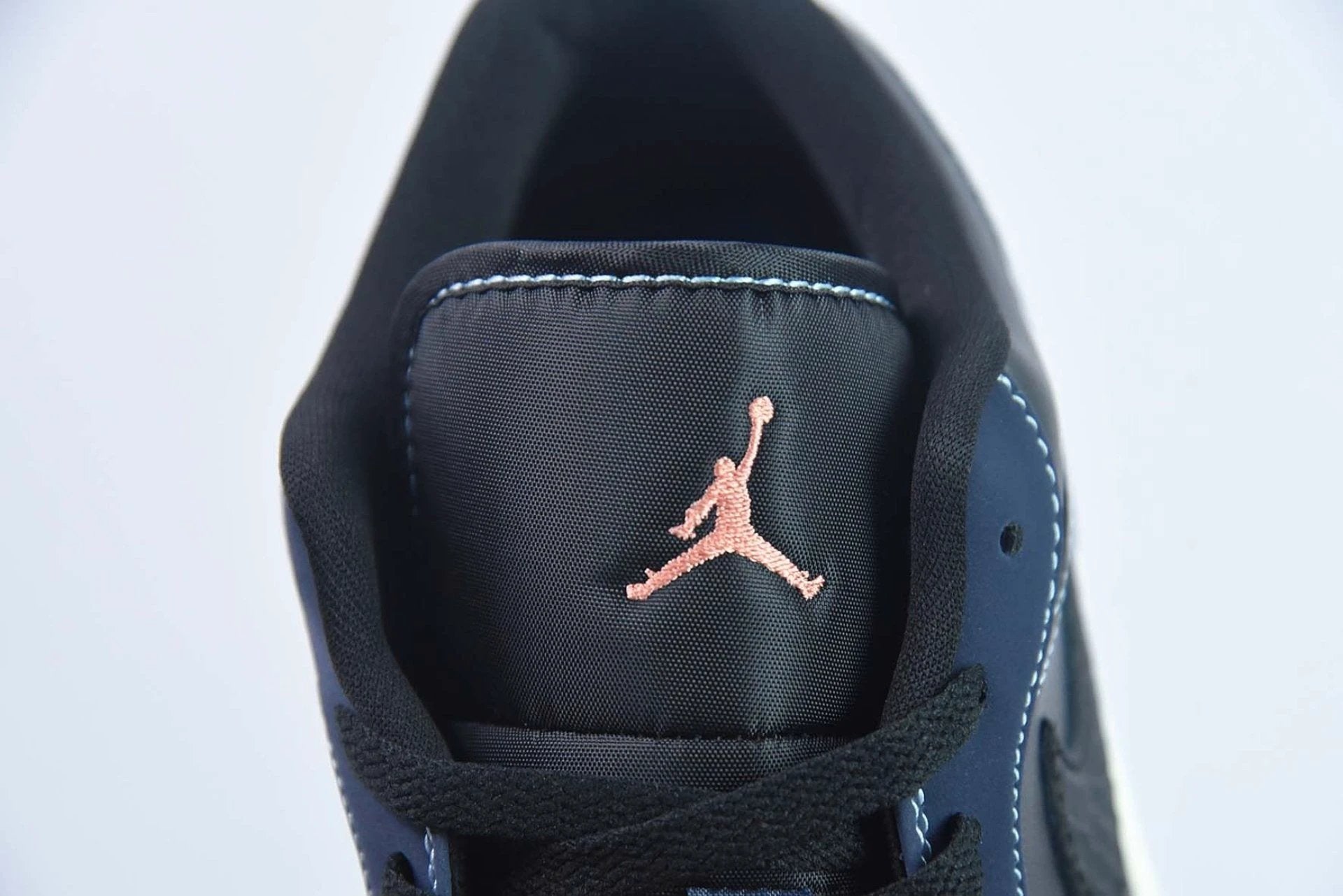 Air Jordan 1 Low Snakeskin Black White Midnight Navy FJ5478-010 by Air Jordan