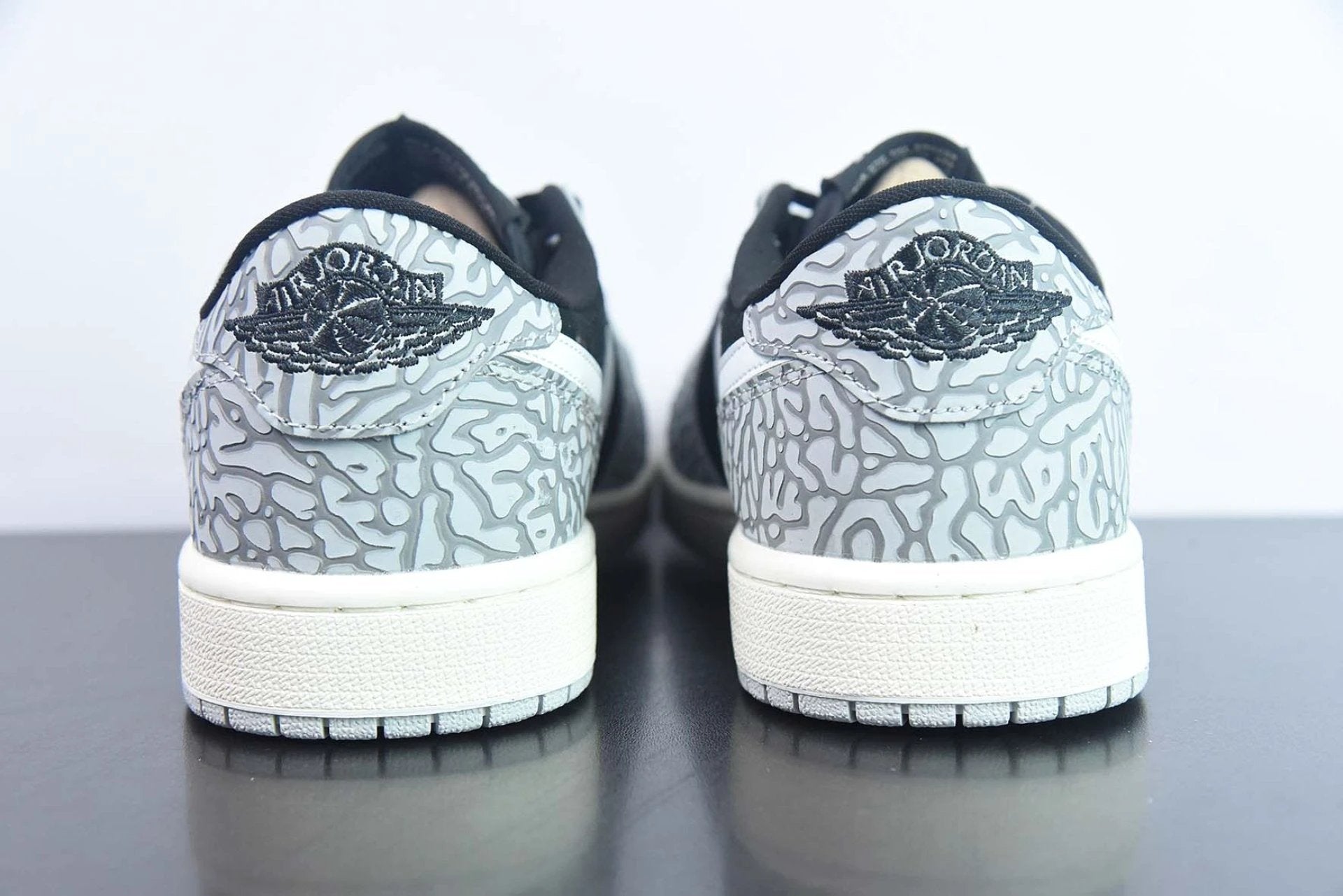 Air Jordan 1 Retro Low OG Black Cement by Air Jordan