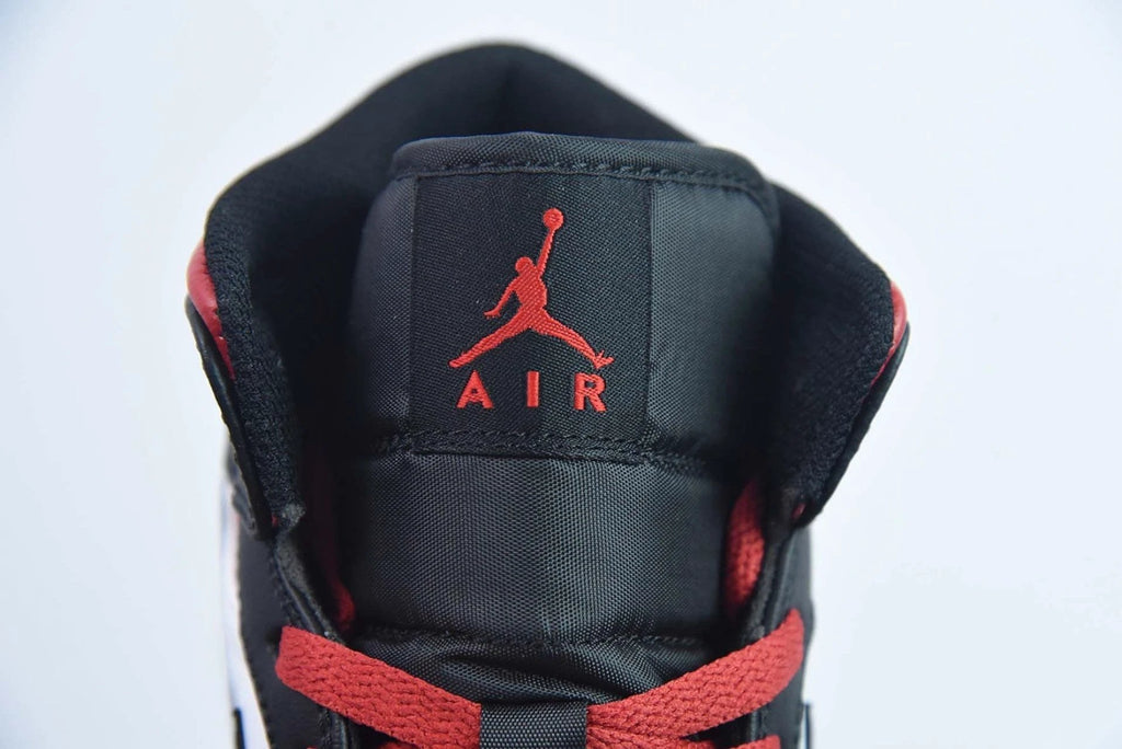 Air Jordan 1 Mid Gym Red Black Toe by Air Jordan