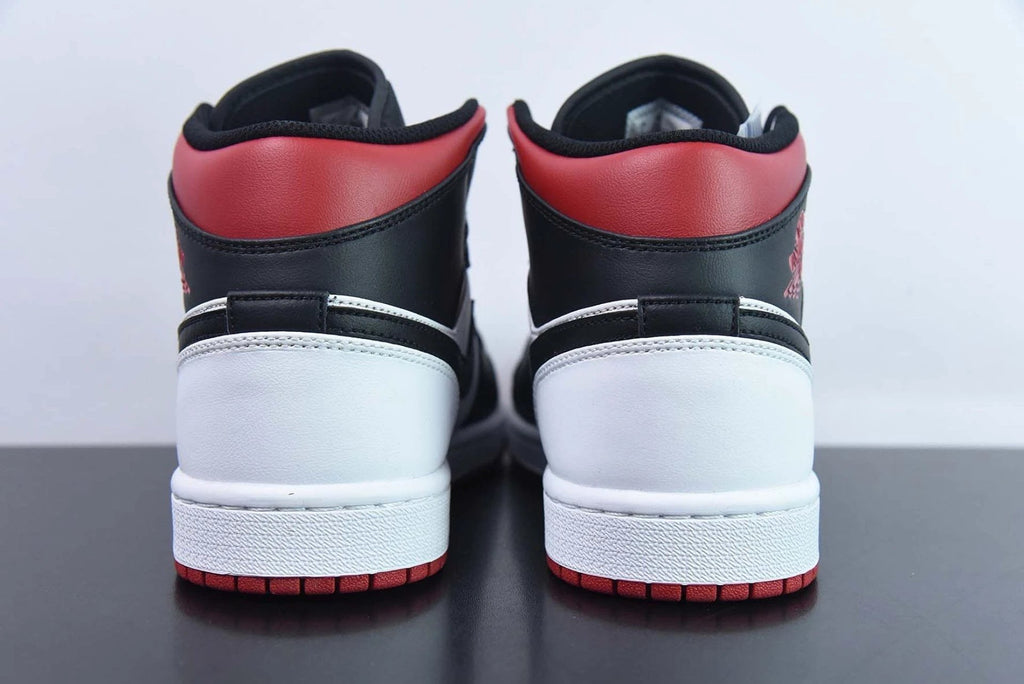 Air Jordan 1 Mid Gym Red Black Toe by Air Jordan