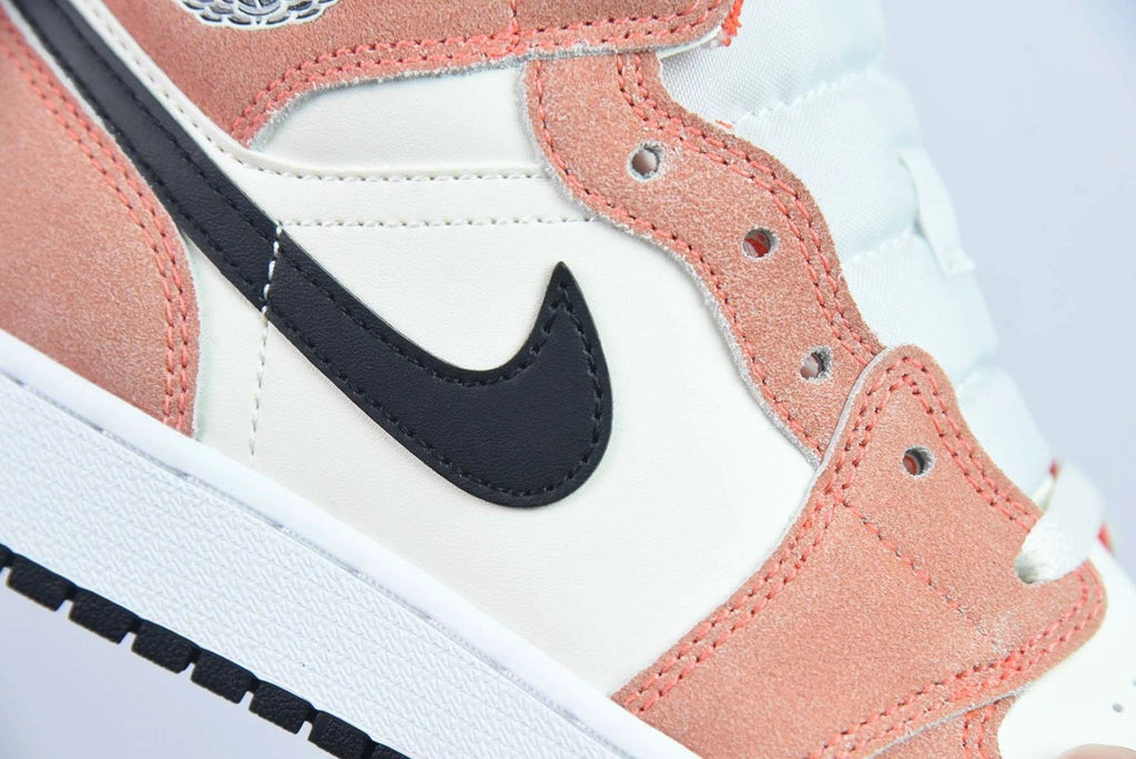 Air Jordan 1 Mid SE Orange Suede by Air Jordan