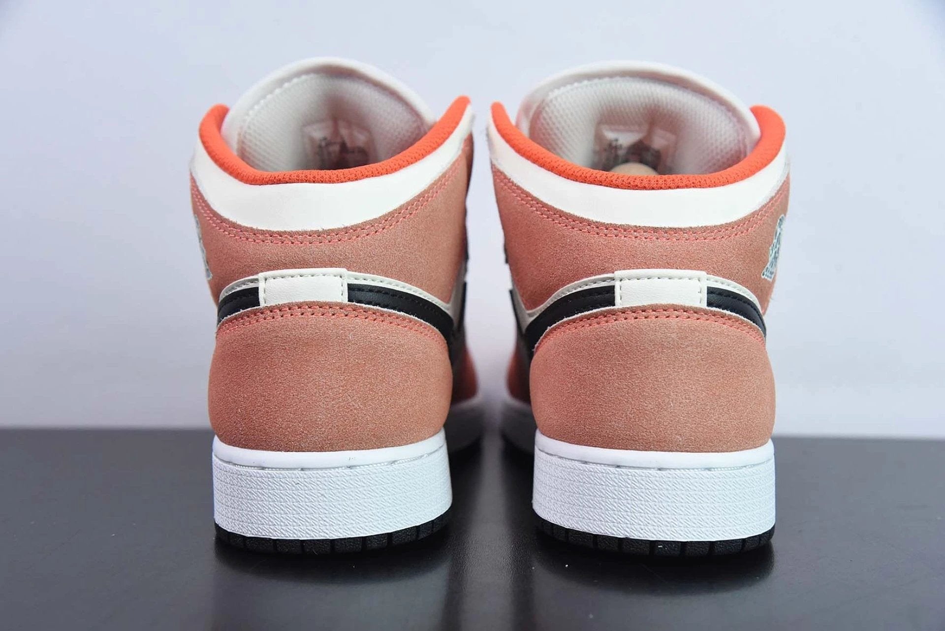 Air Jordan 1 Mid SE Orange Suede by Air Jordan