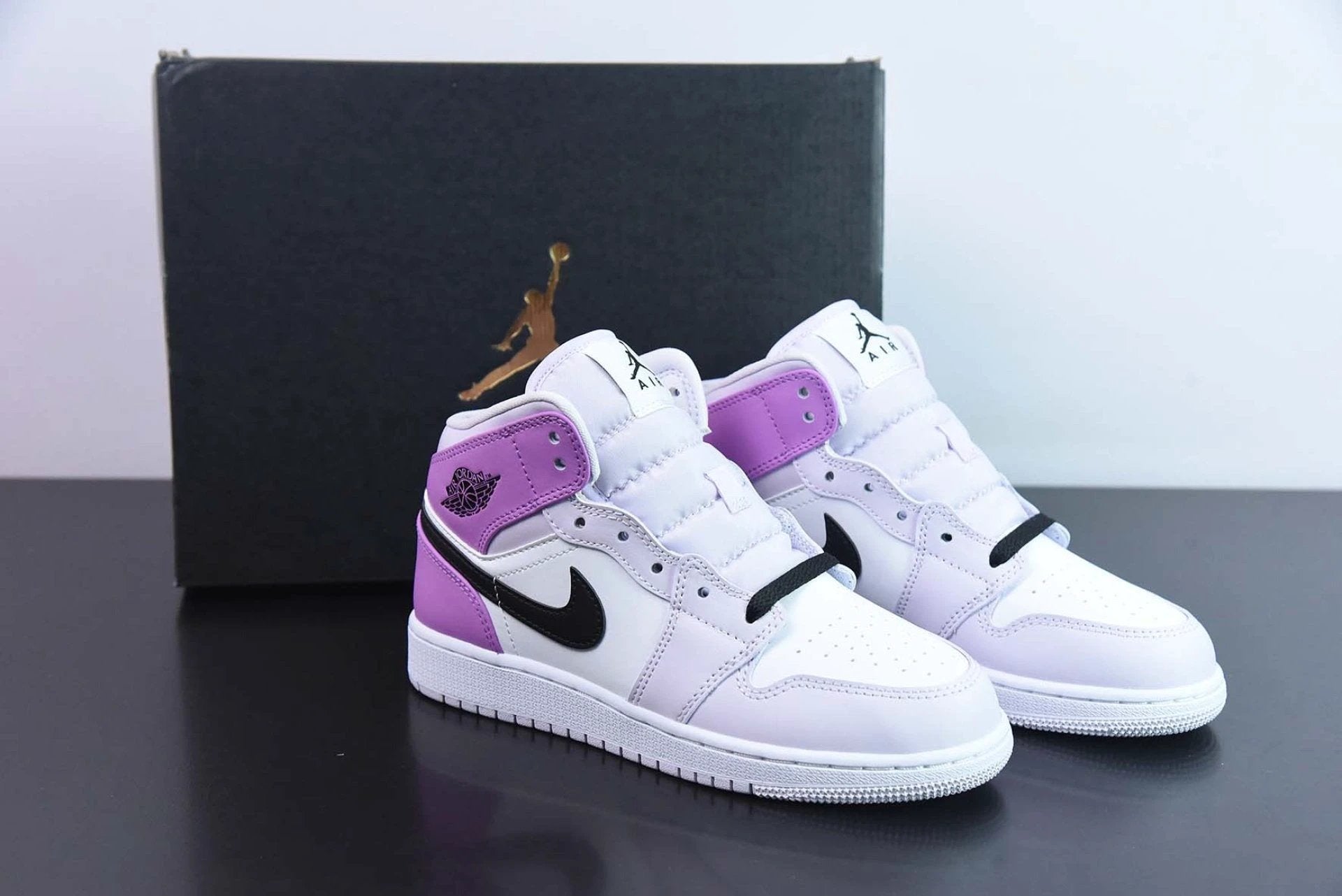 Air Jordan 1 Mid Barely Grape by Air Jordan