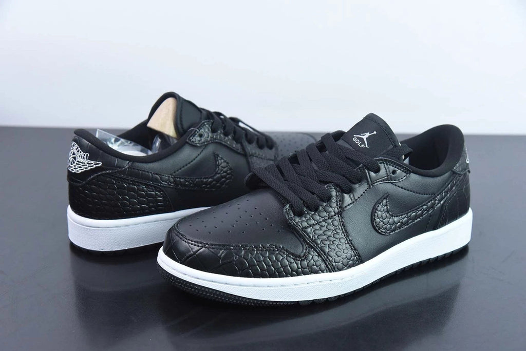 Air Jordan 1 Retro Low Golf Black Croc by Air Jordan