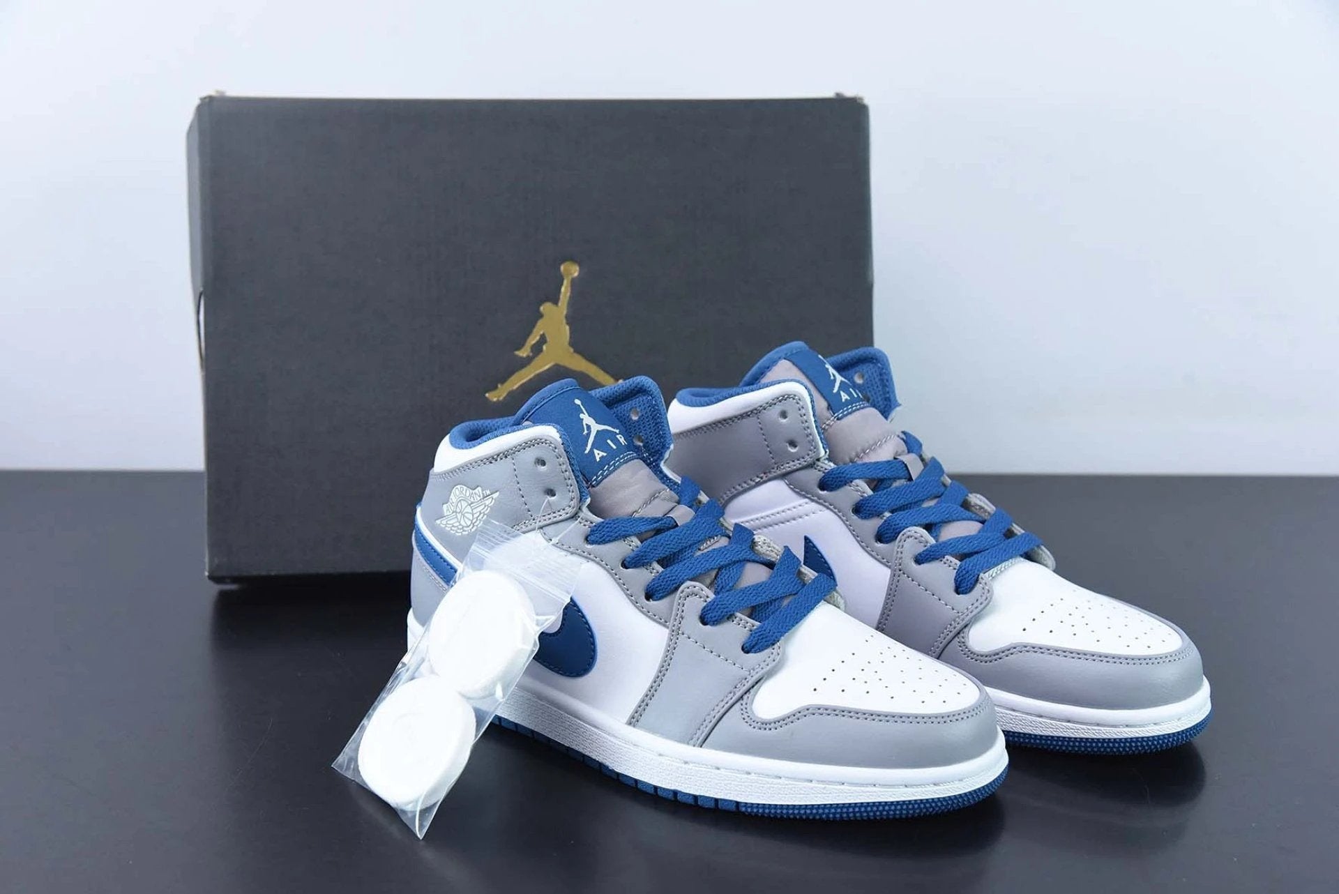 Air Jordan 1 Mid True Blue by Air Jordan