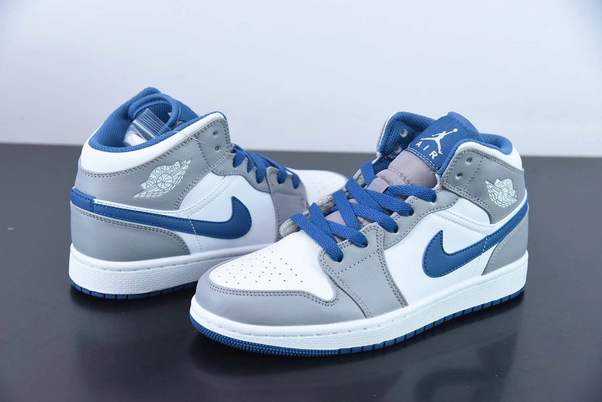 Air Jordan 1 Mid True Blue by Air Jordan