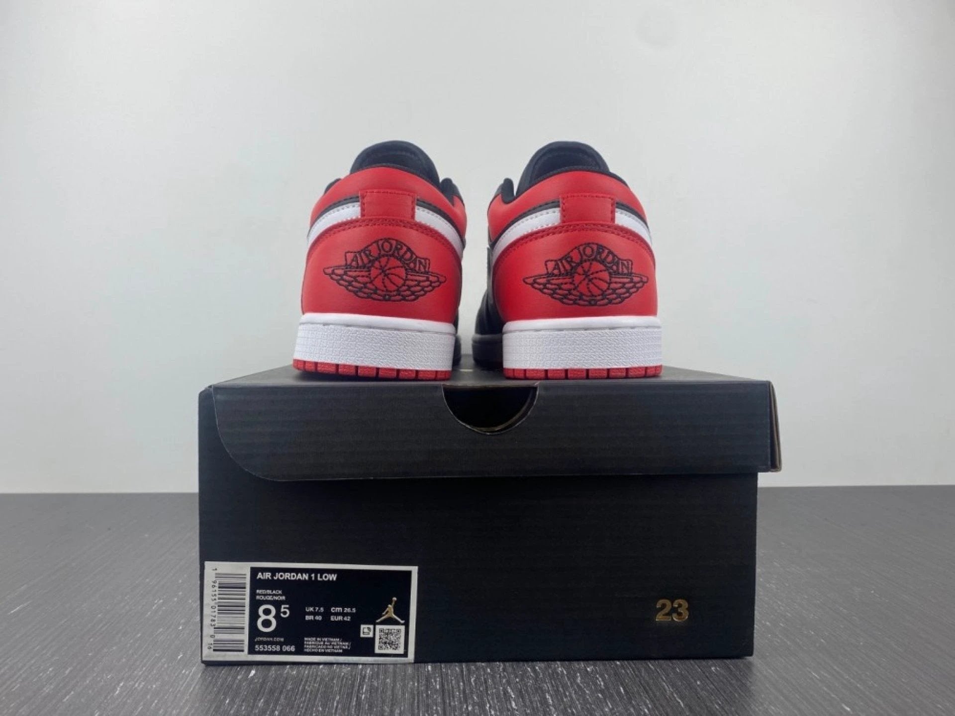 Air Jordan 1 Low Alternate Bred Toe by Air Jordan