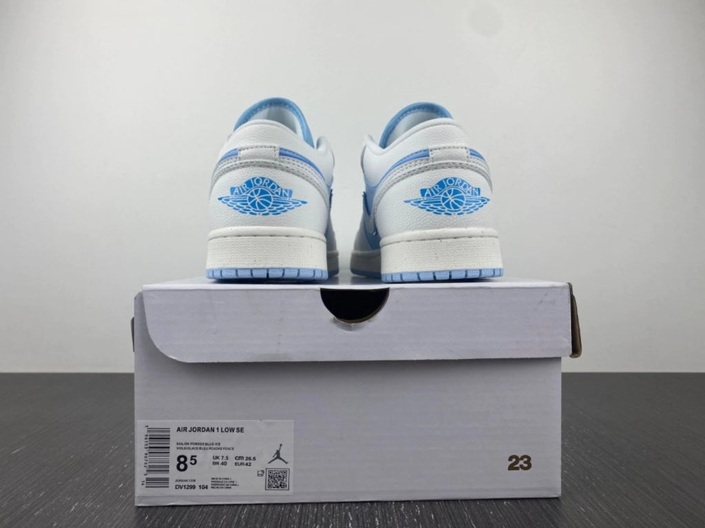 Air Jordan 1 Low SE Reverse Ice Blue by Air Jordan