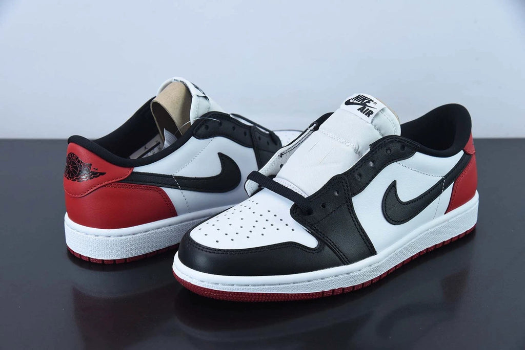 Air Jordan 1 Retro Low OG Black Toe by Air Jordan