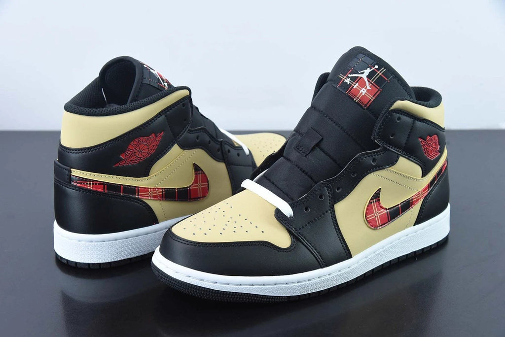 Air Jordan 1 Mid Tartan Swoosh by Air Jordan