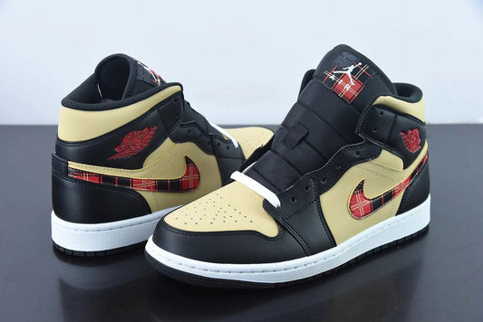 Air Jordan 1 Mid Tartan Swoosh by Air Jordan