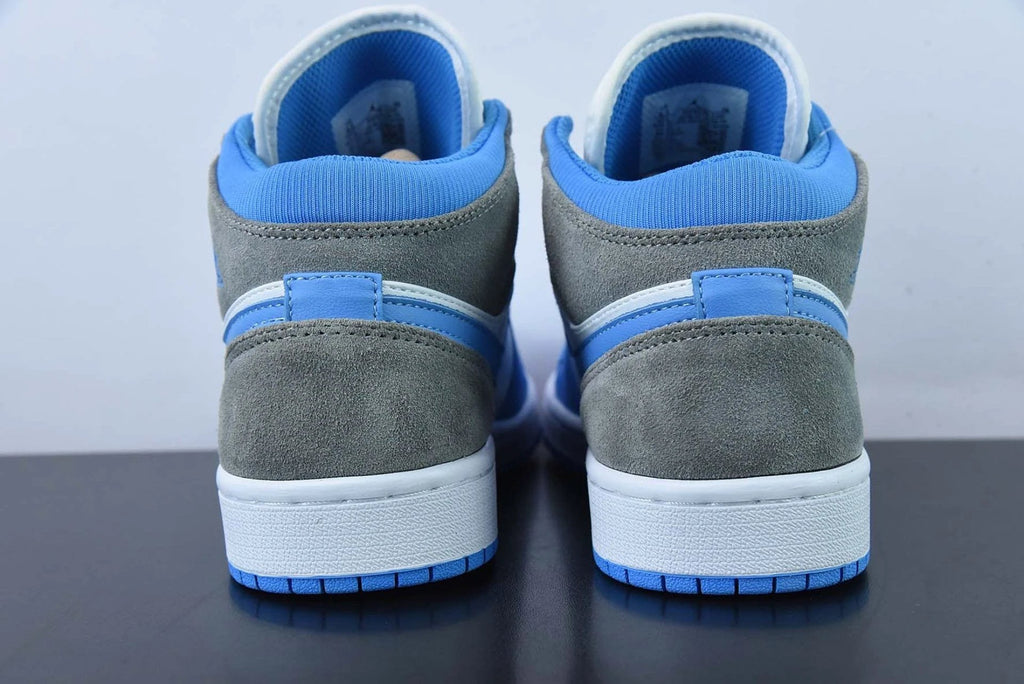 Air Jordan 1 Mid University Blue Grey by Air Jordan