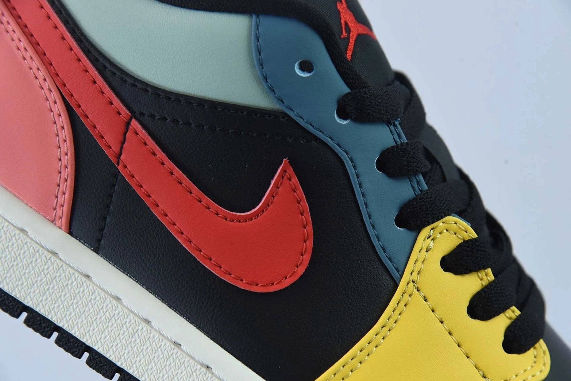 Air Jordan 1 Low SE Black Multi-Color by Air Jordan