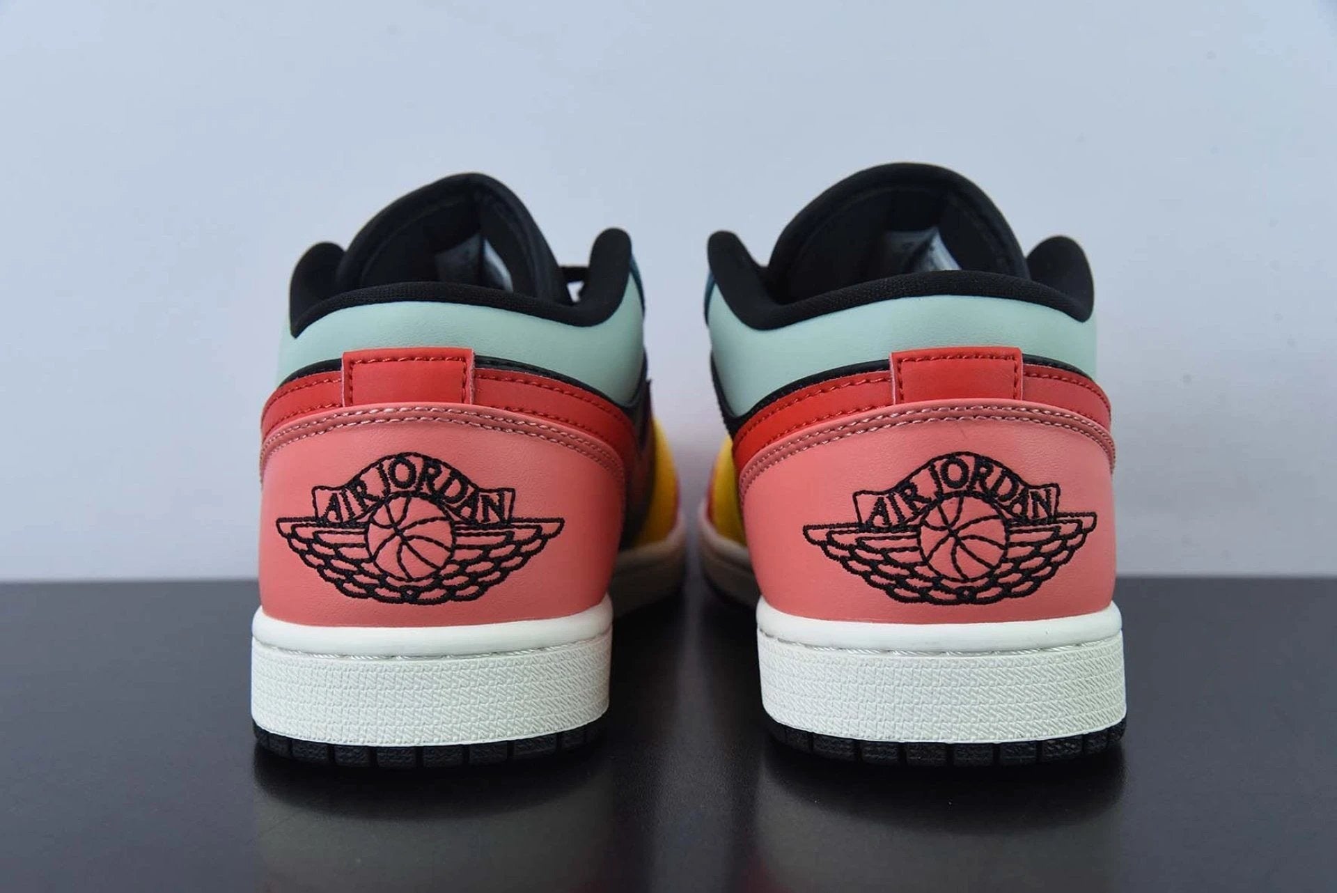 Air Jordan 1 Low SE Black Multi-Color by Air Jordan