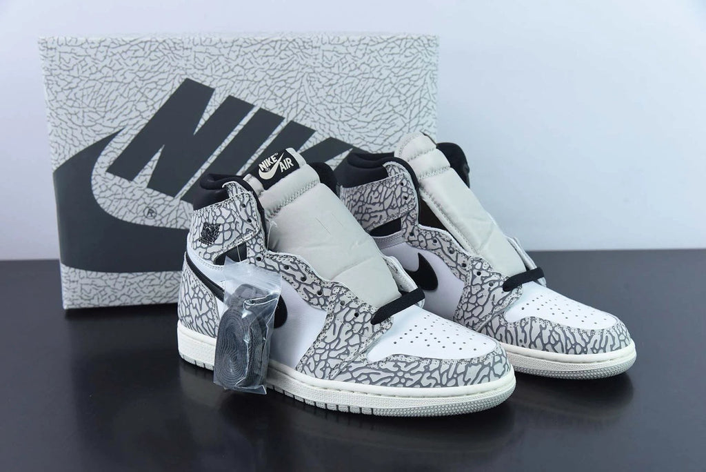 Air Jordan 1 Retro High OG White Cement by Air Jordan