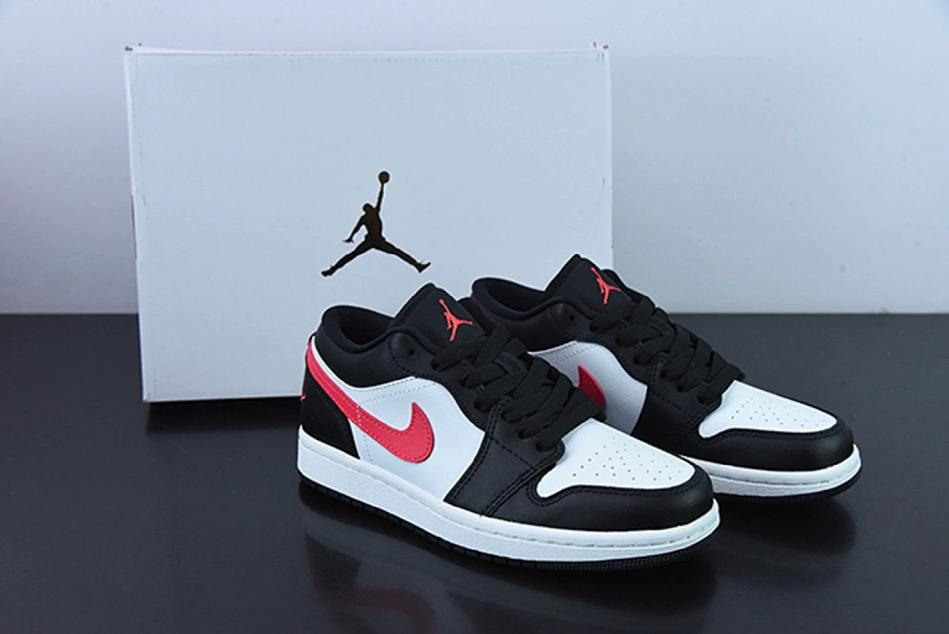 Air Jordan 1 Low Black Siren Red by Air Jordan