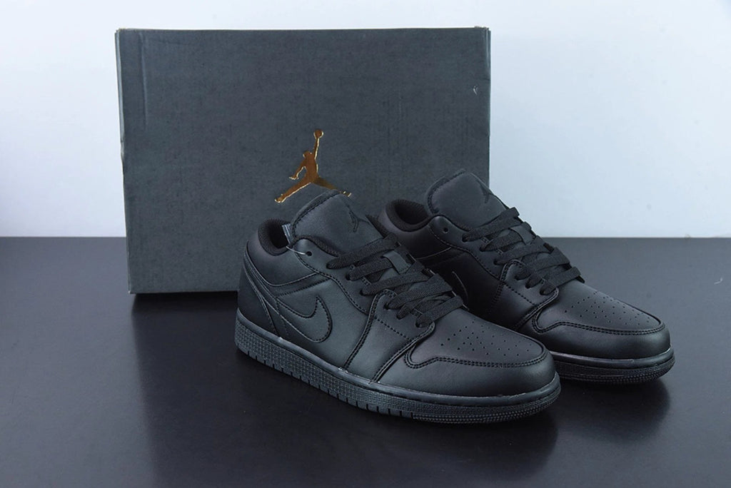 Air Jordan 1 Low Triple Black by Air Jordan