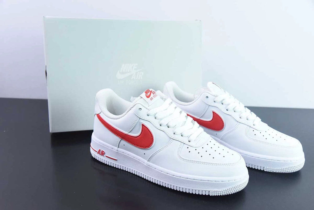 Air Force 1 Low White Gym Red by Air Jordan