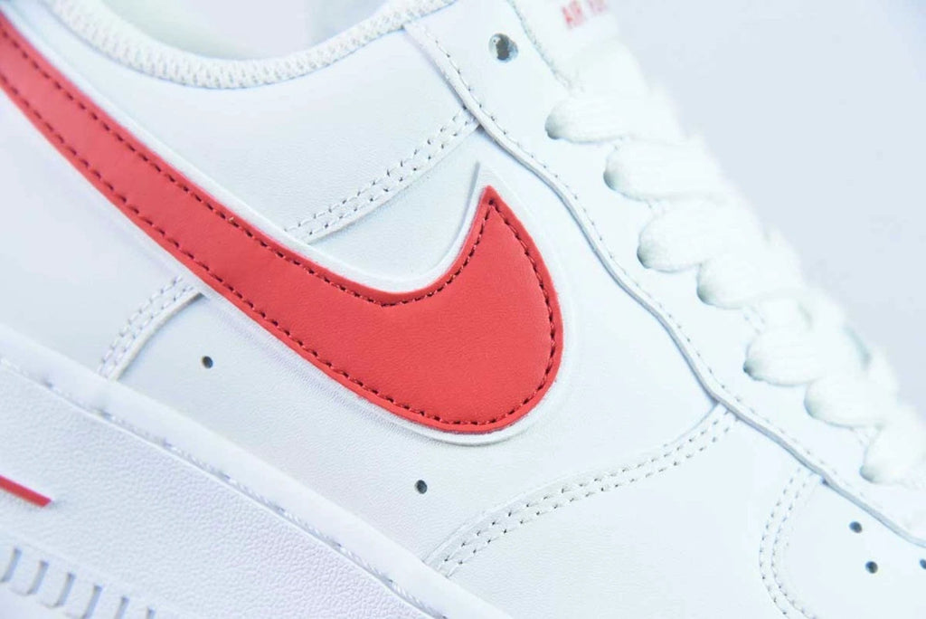 Air Force 1 Low White Gym Red by Air Jordan