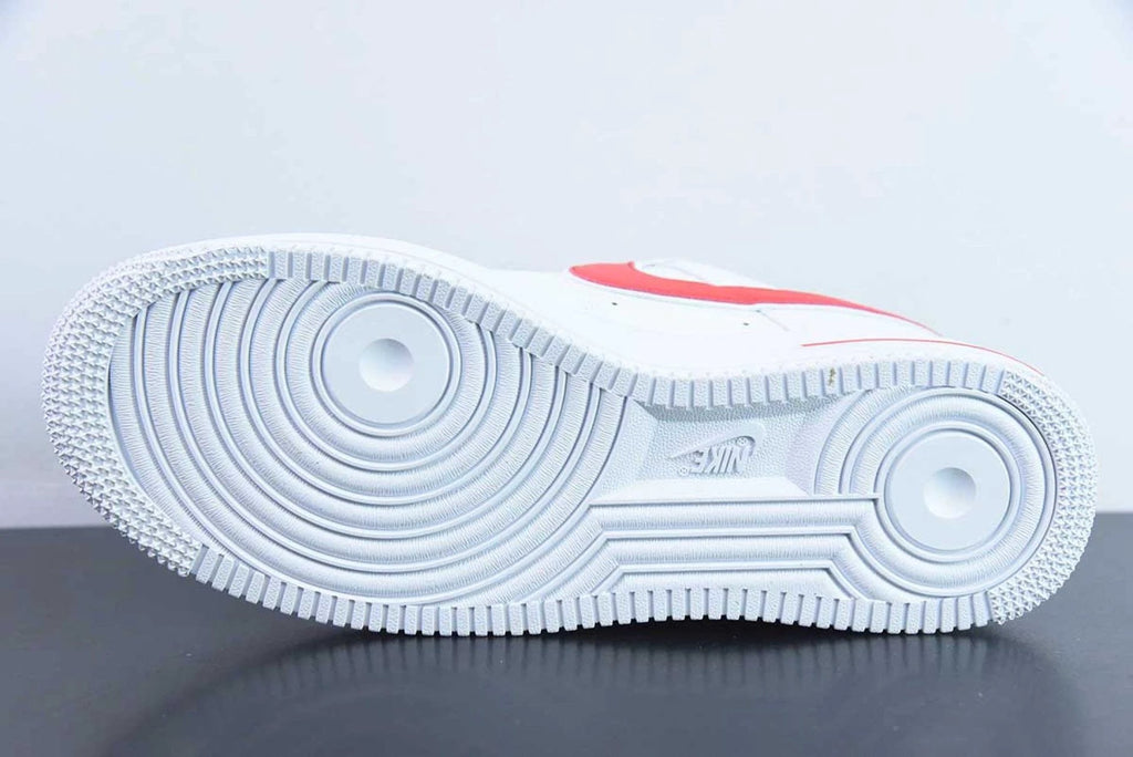 Air Force 1 Low White Gym Red by Air Jordan