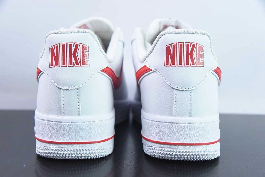 Air Force 1 Low White Gym Red by Air Jordan