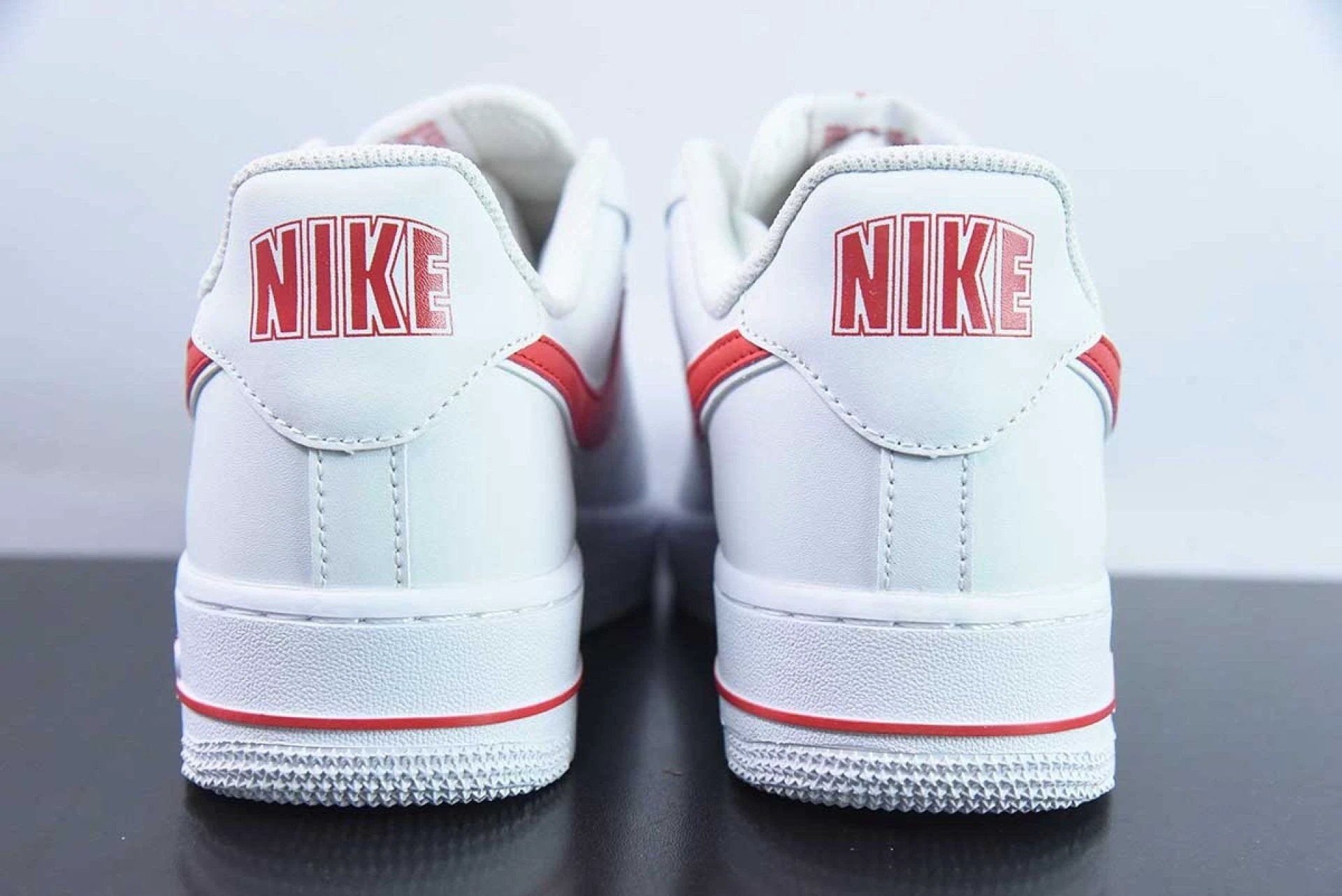 Air Force 1 Low White Gym Red by Air Jordan