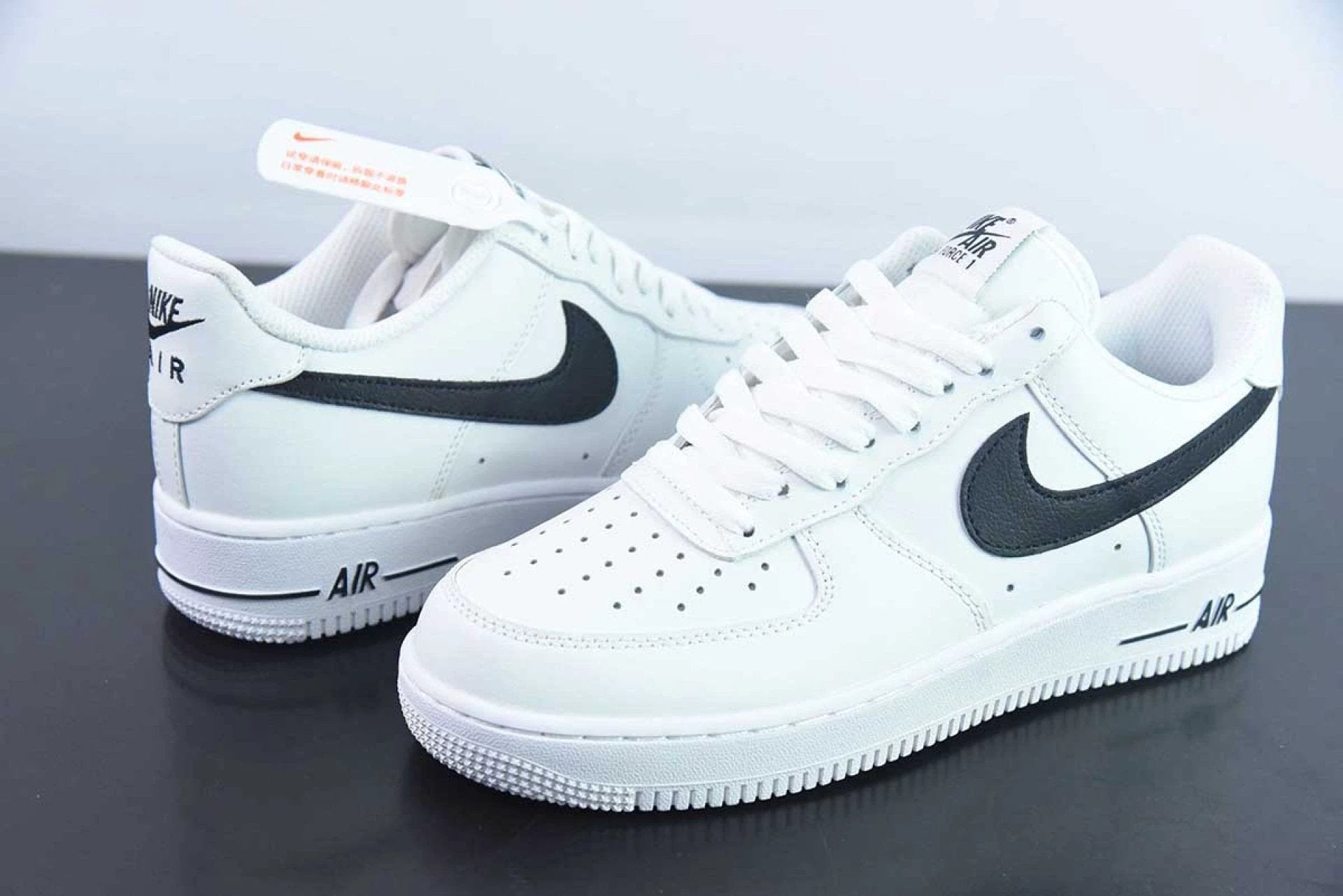 Air Force 1 Low White Black by Air Jordan