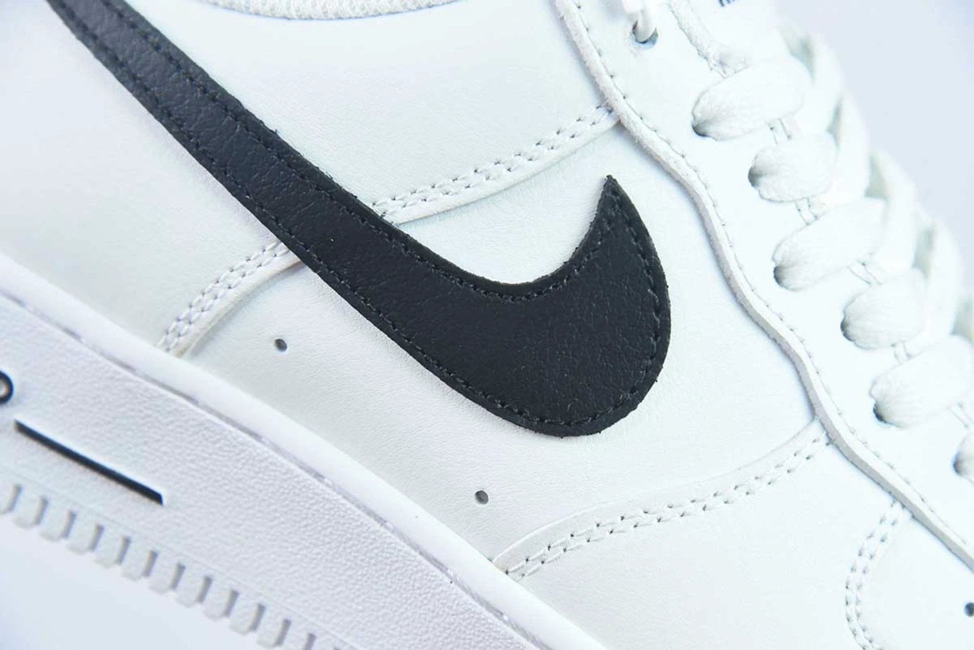 Air Force 1 Low White Black by Air Jordan