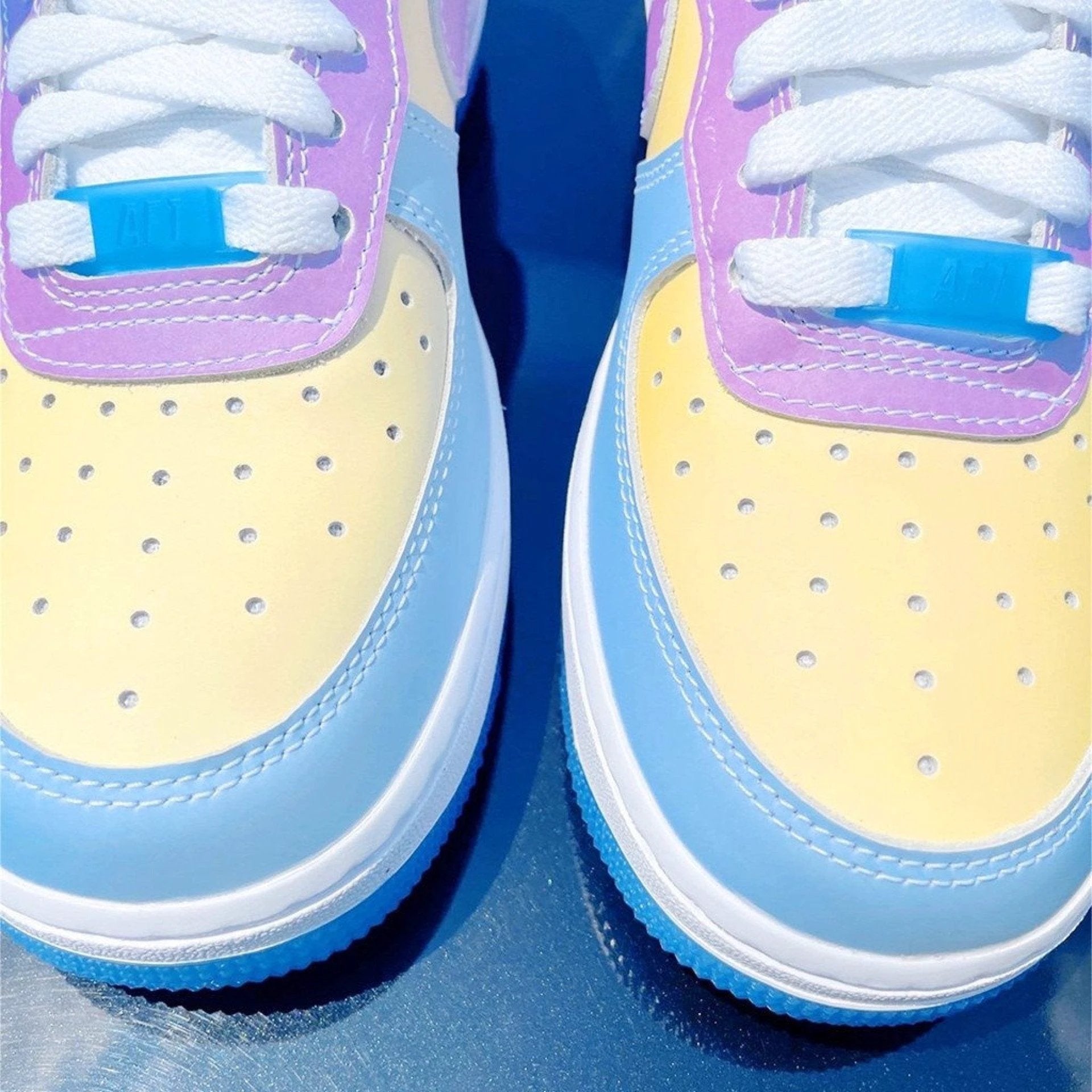 Air Force 1 Low UV Reactive Swoosh by Air Jordan