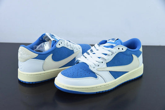 Dunks Low “Baby Blue” Custom SB Travis Scott OG Fragment by Air Jordan