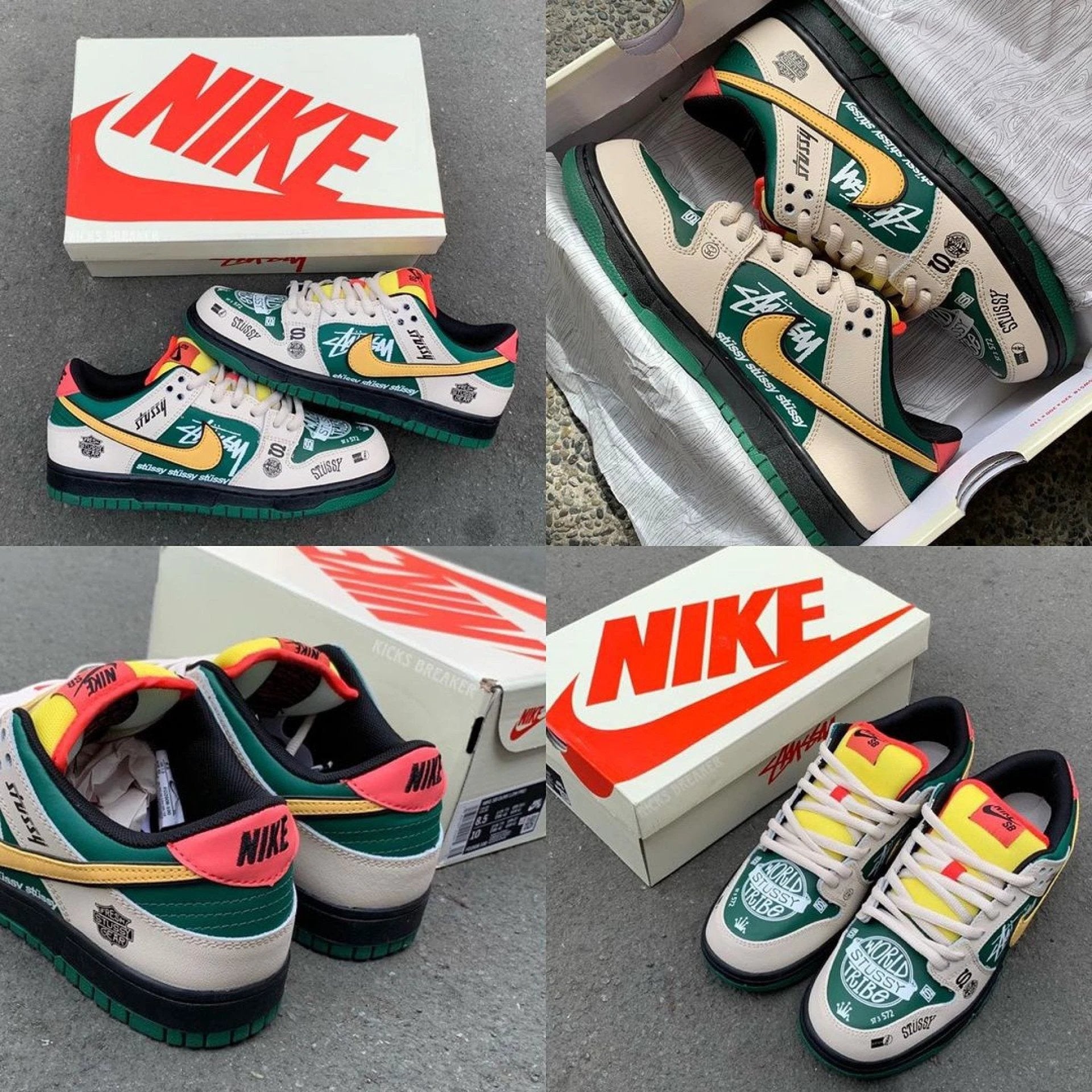 SB Dunk x Stussy by Air Jordan