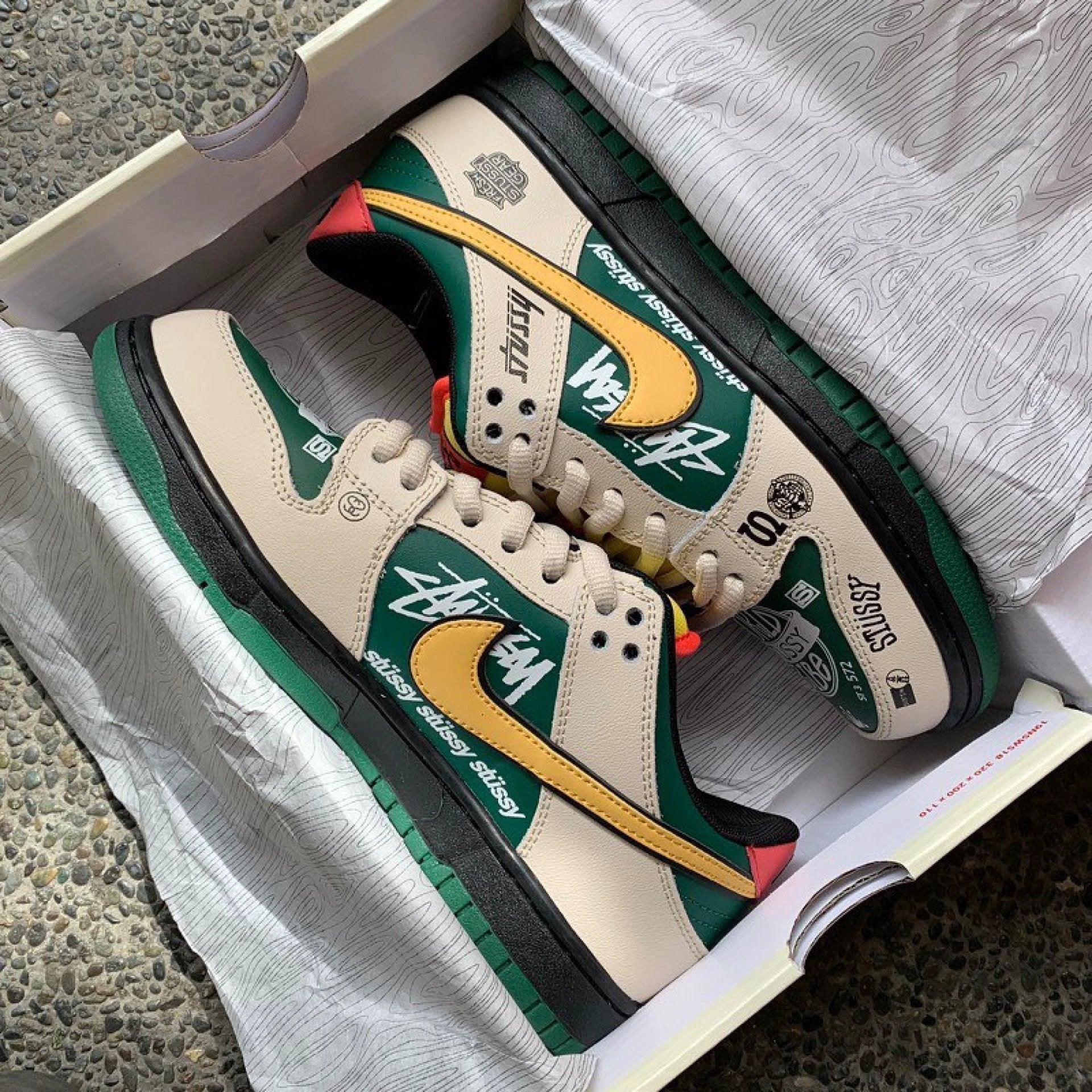 SB Dunk x Stussy by Air Jordan
