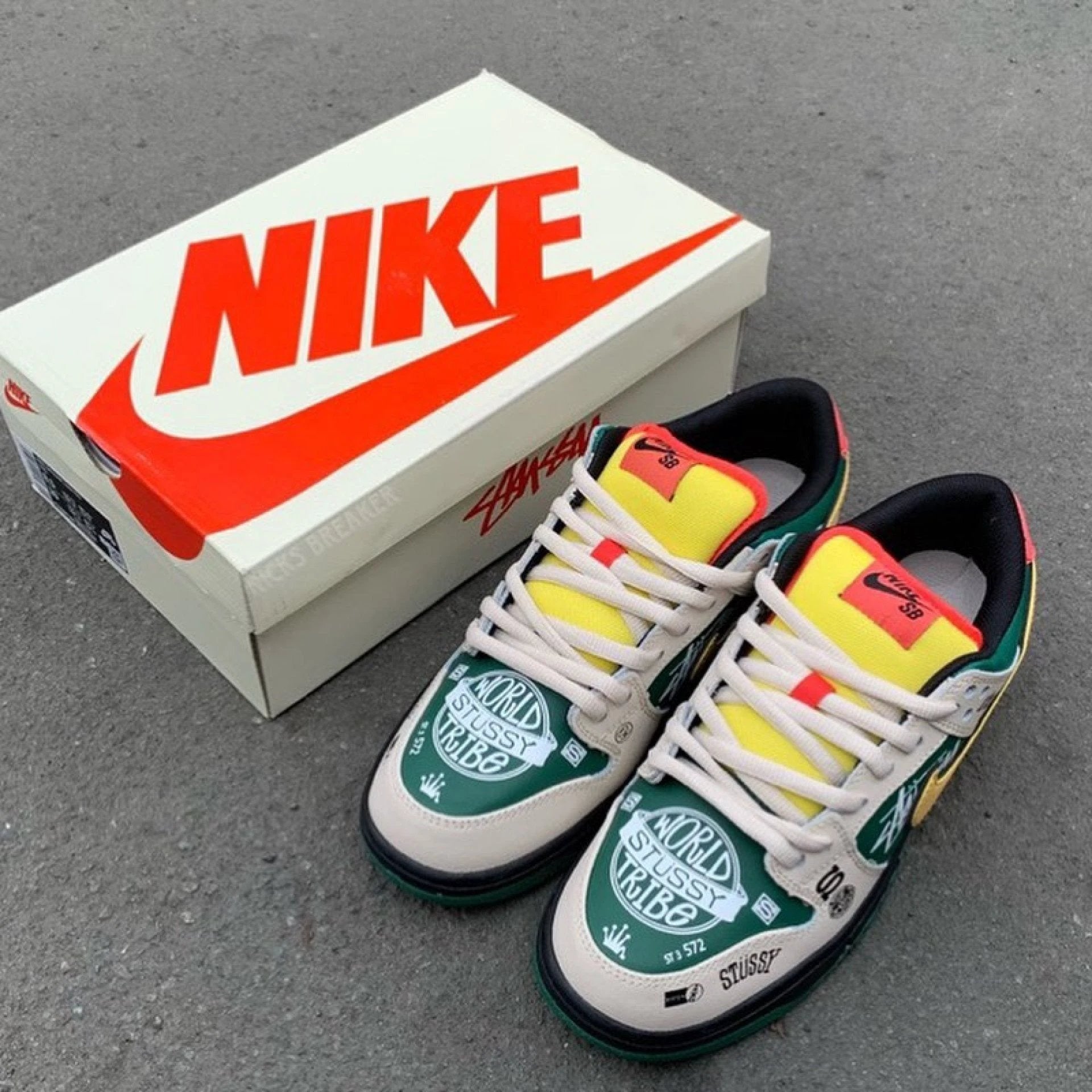 SB Dunk x Stussy by Air Jordan